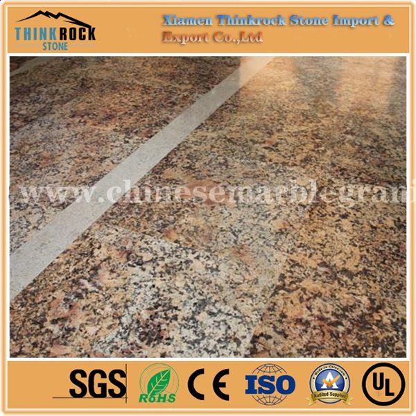 Fine-grained Crystal yellow granite big slabs for plazas suppliers.jpg