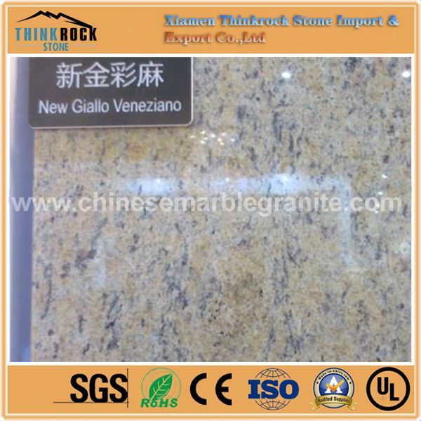 high-end look Giallo Veneziano yellow granite customized slabs for offices manufacturers.jpg