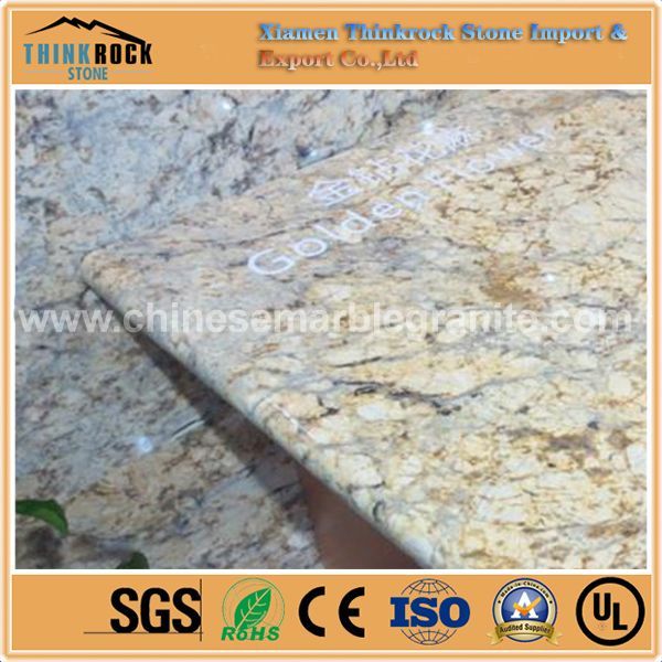 premium surface Golden Crystal yellow granite customized shapes for indoor swimming pool factory.jpg