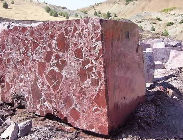 Factory Wholesale Rosso Lepanto/Levanto Marble Red Rosa Slab