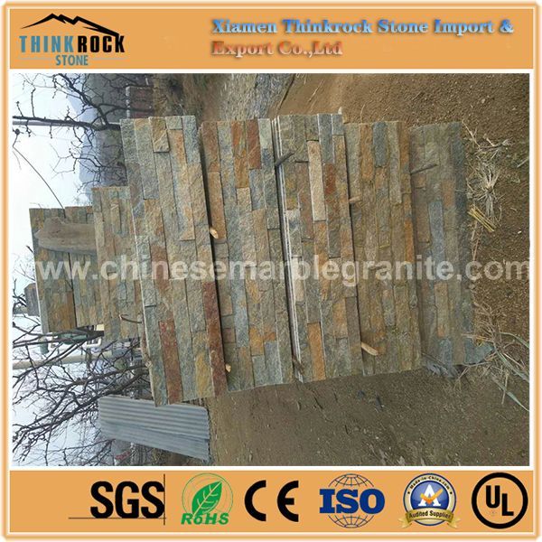 high-end look thin flat grey mixed yellow ledge cultured stone veneer for structural element.jpg