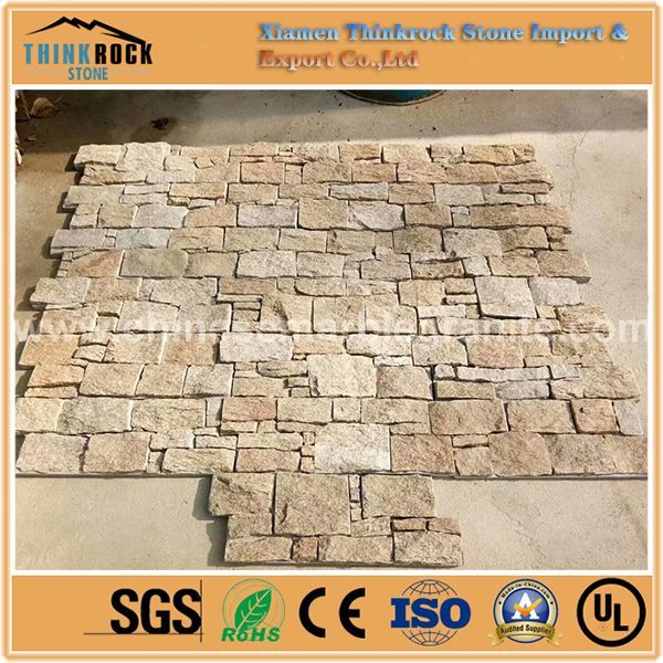 popular natural cleft clolor selectable yellow ledge cheap stone veneer for massive structural work.jpg