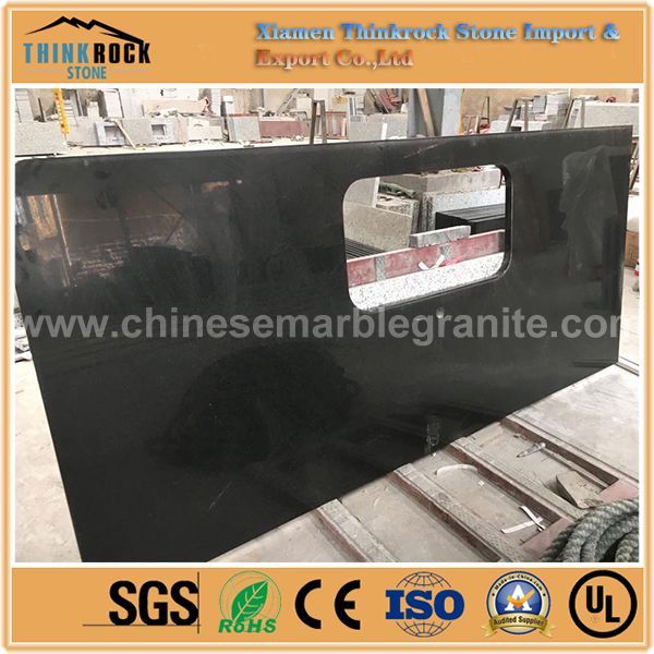 stylish appeal polished G673 pure black granite kitchen countertops for top-grade house.jpg