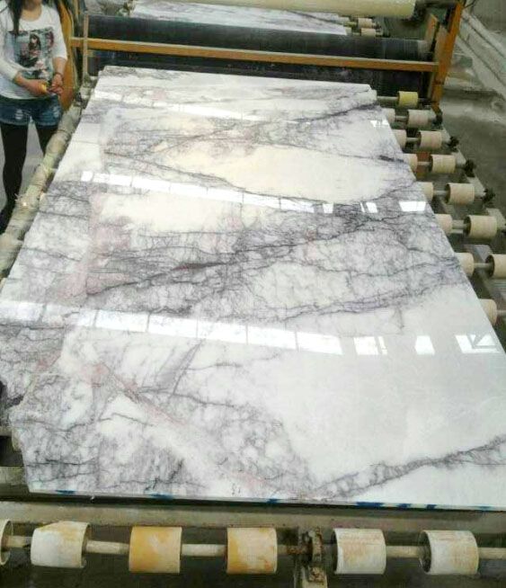 China quarry Lilac Marble Tiles and Slabs used in kitchen bathroom floor