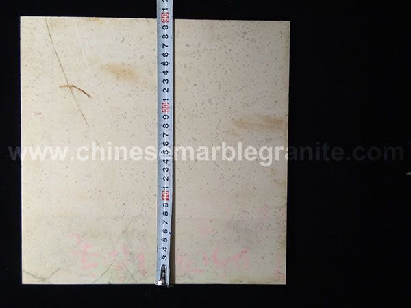 Grey Fossil Wood Veneer Based On Galaxy White Quartz Composite Tiles back face view