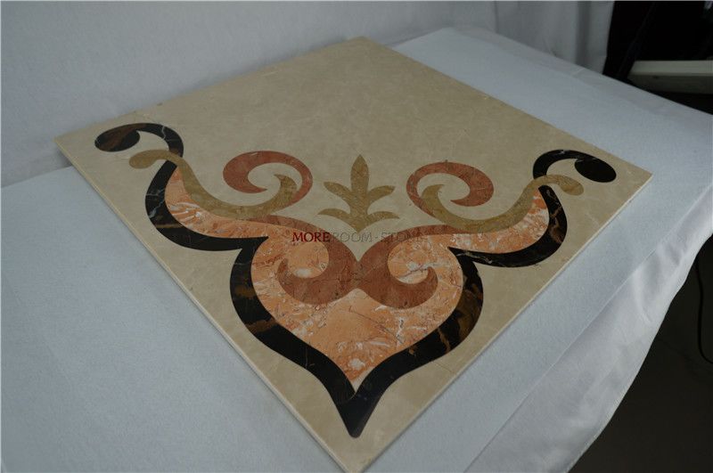 Hot Sale Product Waterjet Marble Carpet Design (4).JPG