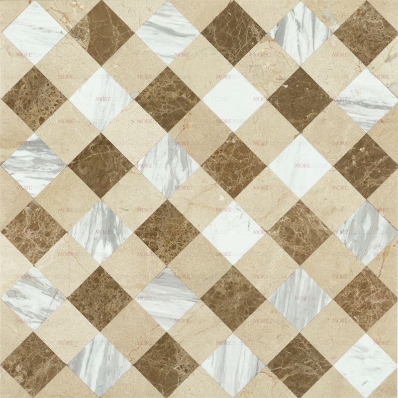 Hot Sale Square Marble Floor and Wall Design for Bathroom.jpg