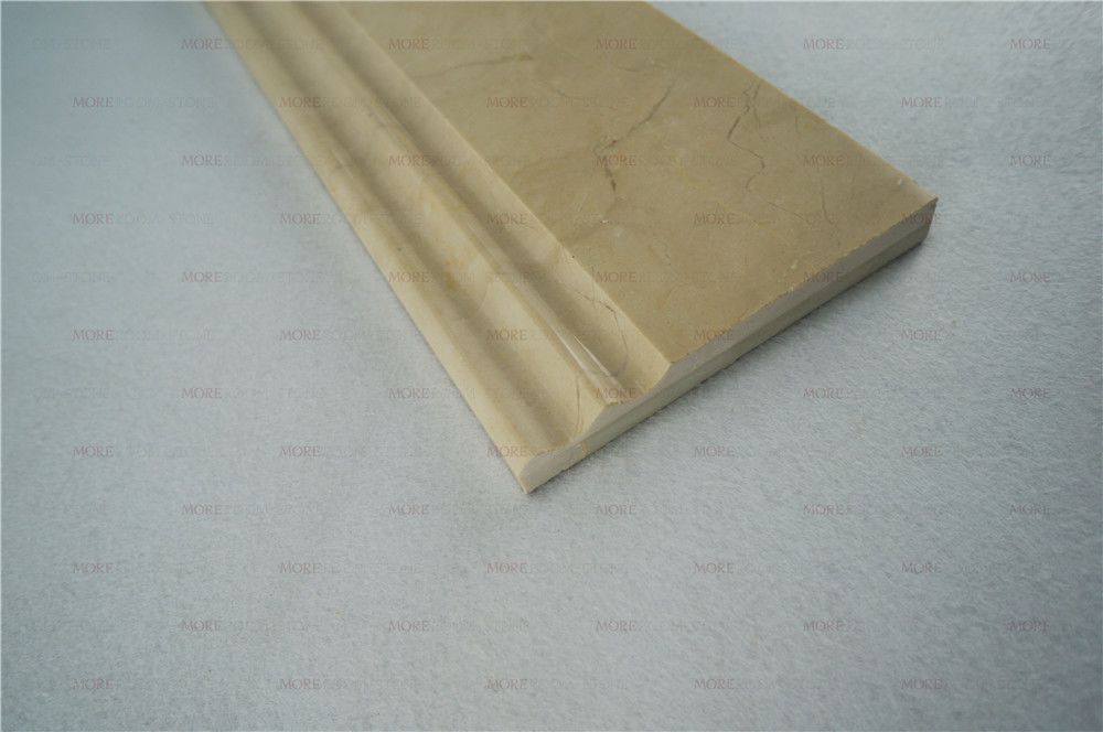 beige marble wall skirting board decorative marble moulding (1).JPG