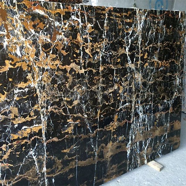 2018 Luxury Nero Portoro Marble Slabs, Italy Black Marble