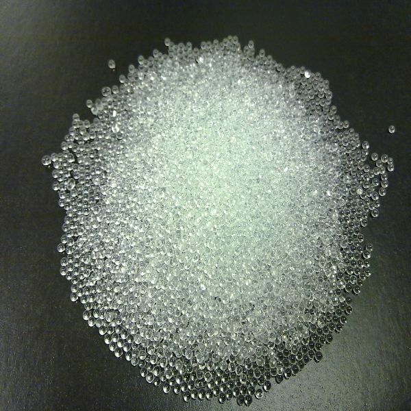 Glass beads/glass microsheres for sandblasting