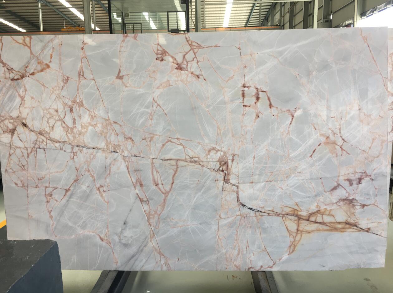 Natural Stone Glacier White Onyx Jade Marble Slab