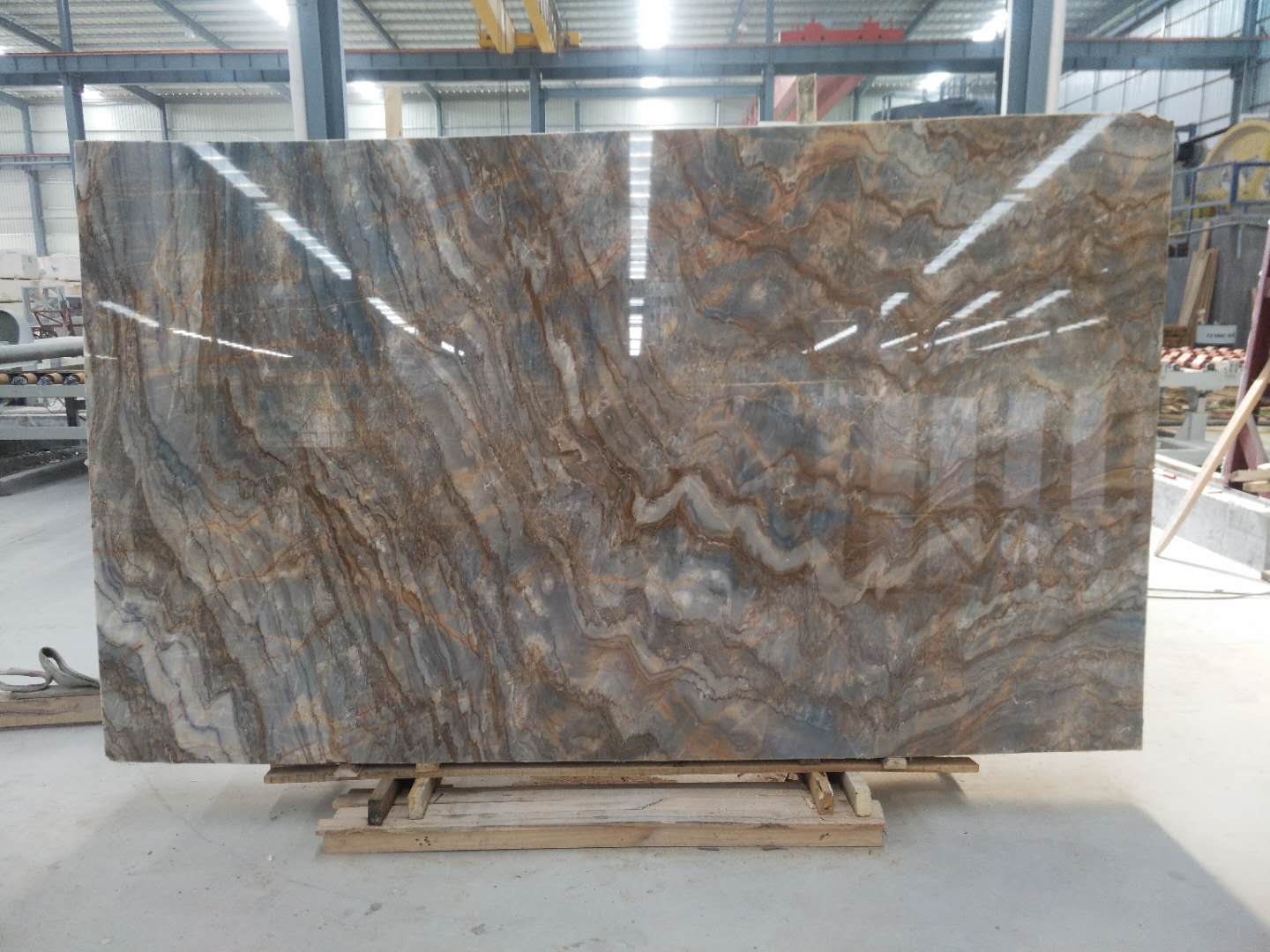 Imported Italian Marble Italy Cloudy Grey for Flooring Design