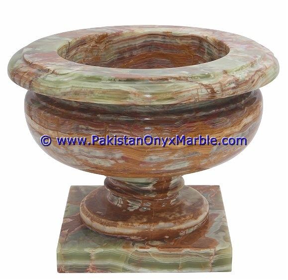 Onyx Decorated Flower Planters-08