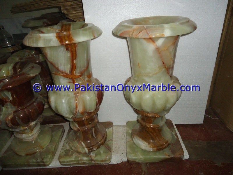 Onyx Decorated Flower Planters-14