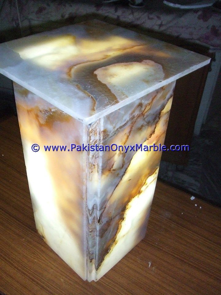 Backlit Onyx Tables Tops Dining & Coffee Tables-02