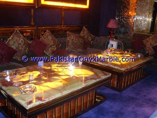 Backlit Onyx Tables Tops Dining & Coffee Tables-07