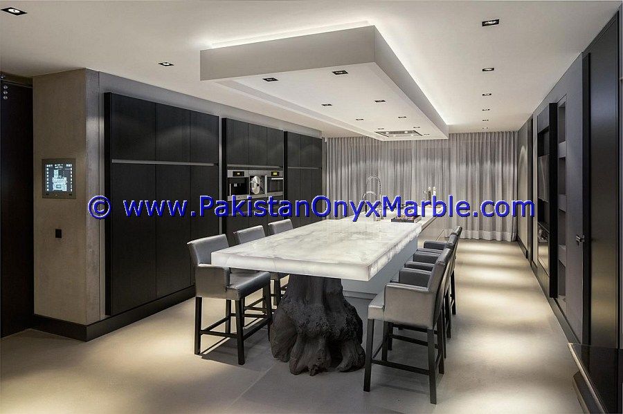 Onyx Tables office marble tops furniture modern design-18