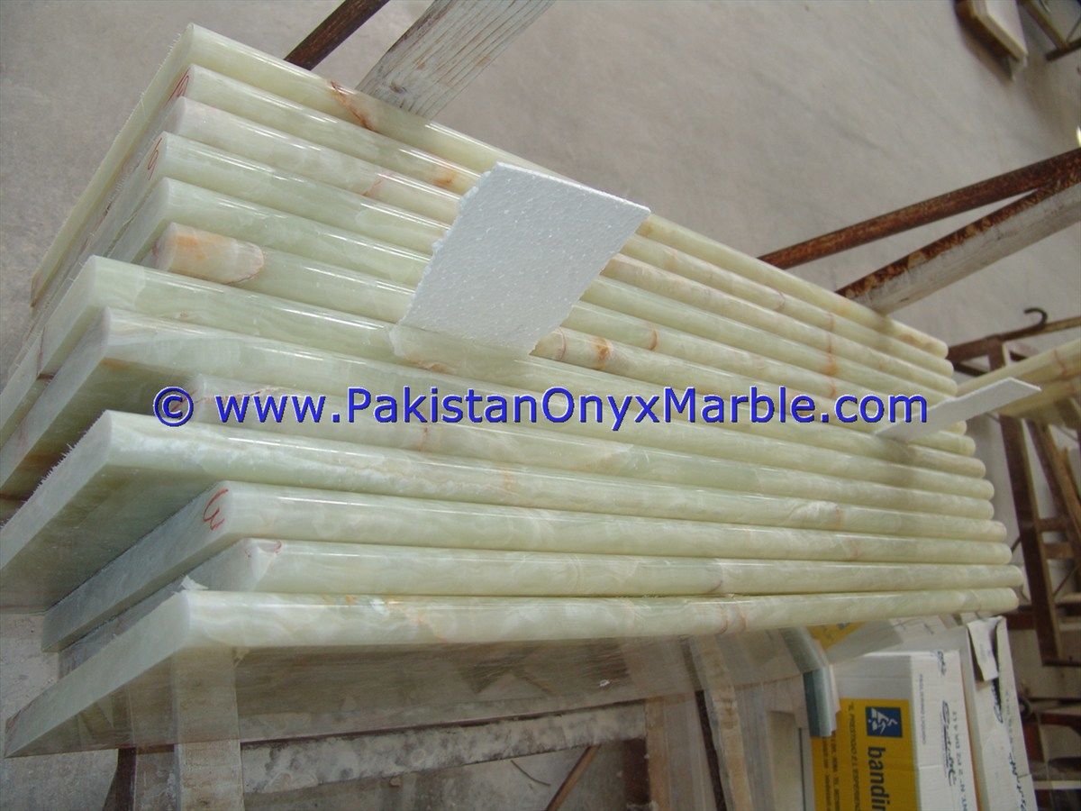 Afghan Green Jade Onyx Columns-05