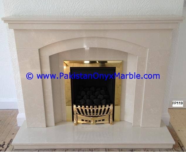 marble fireplaces Verona sahara Beige marble-01