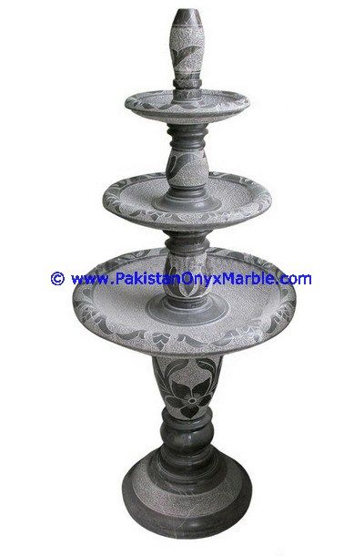 marble fountains handcarved Gray marble-03