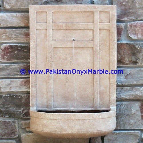 marble fountains handcarved wall marble-04