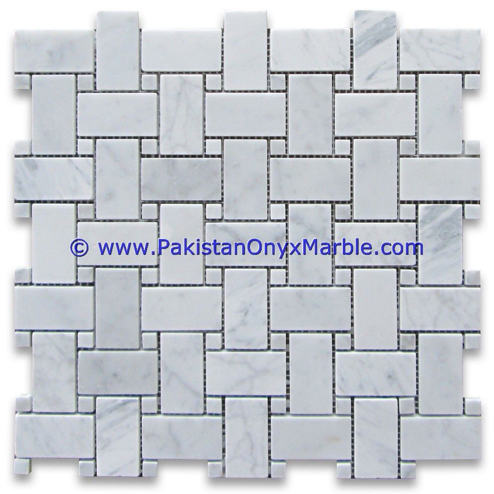 marble mosaic tiles Pietra Brown Emperadore basketweave octagon herringbone pinwheel square-03