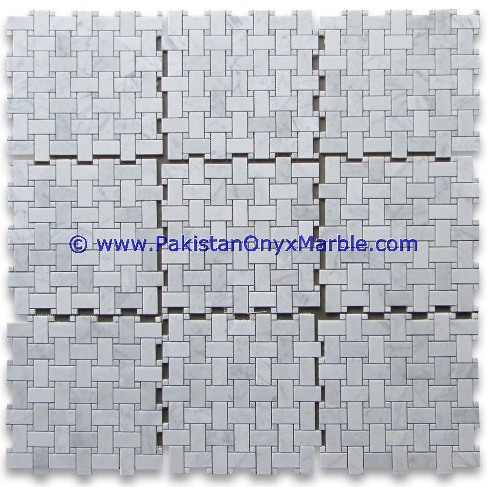 marble mosaic tiles Pietra Brown Emperadore basketweave octagon herringbone pinwheel square-04