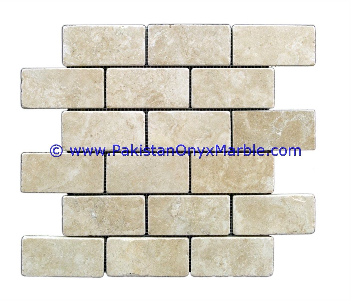 marble mosaic tiles Botticina Cream basketweave octagon herringbone pinwheel square-02