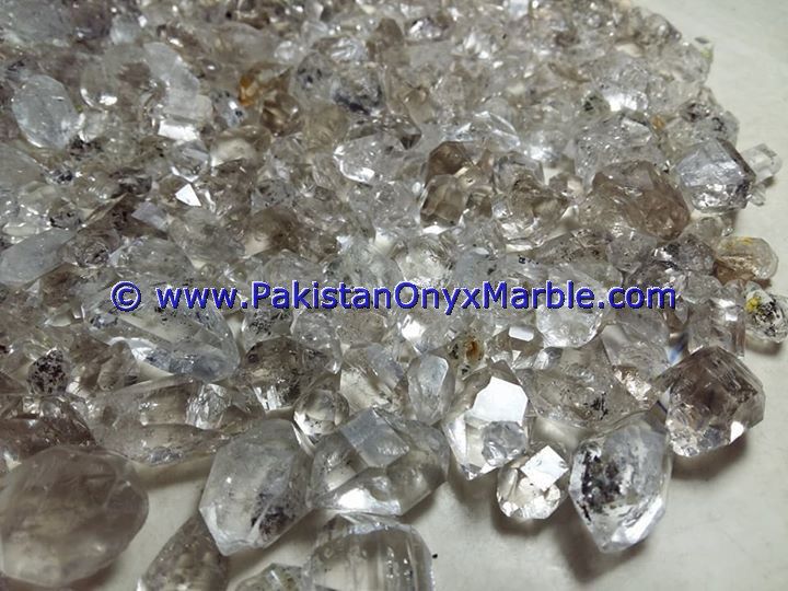 herkimer diamond double terminated quartz crystals 100 natural faceted stone crystal clear quartz gemstones jewelry supply-01