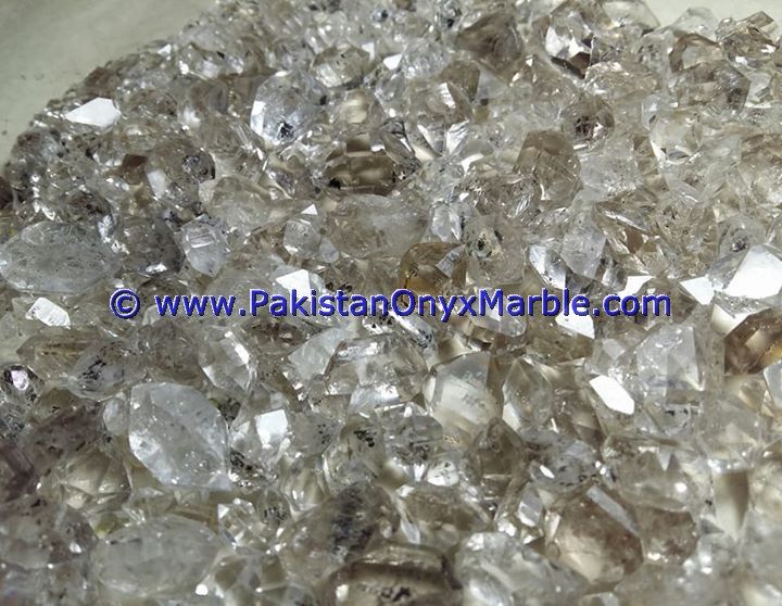 herkimer diamond double terminated quartz crystals 100 natural faceted stone crystal clear quartz gemstones jewelry supply-04