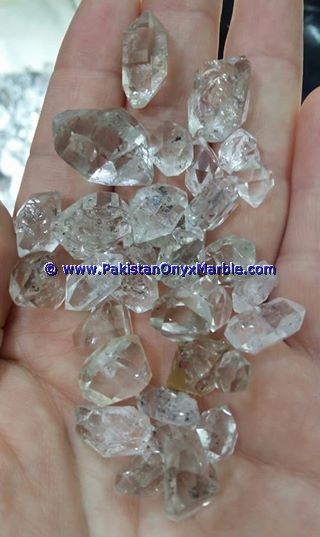 herkimer diamond double terminated quartz crystals 100 natural faceted stone crystal clear quartz gemstones jewelry supply-05
