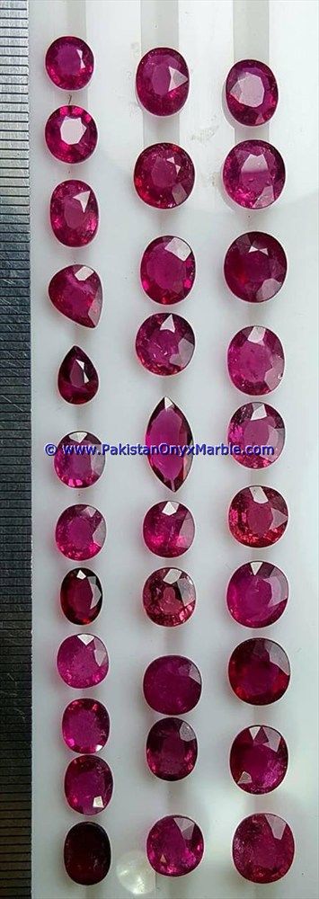 ruby faceted cut stones shapes round oval emerald natural unheated loose stones for jewelry fine quality from jegdalek afghanistan-12