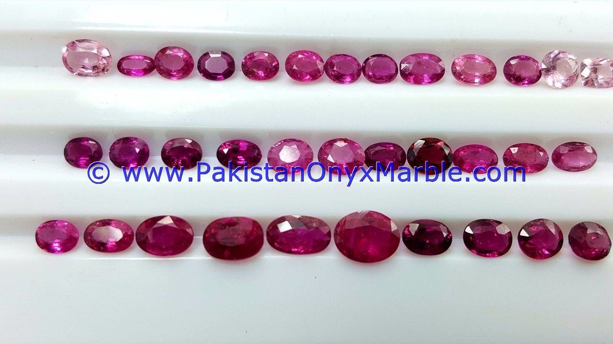 ruby faceted cut stones shapes round oval emerald natural unheated loose stones for jewelry fine quality from hunza Kashmir Pakistan-01