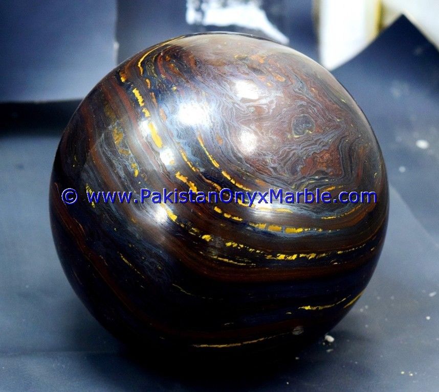 iron tiger eye multi color iron tigers eye sphere balls polished natural stone crystal healing gemstone-05