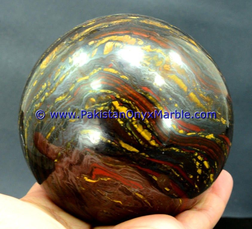 iron tiger eye multi color iron tigers eye sphere balls polished natural stone crystal healing gemstone-07