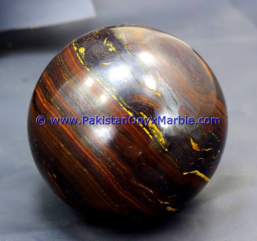 iron tiger eye multi color iron tigers eye sphere balls polished natural stone crystal healing gemstone-10
