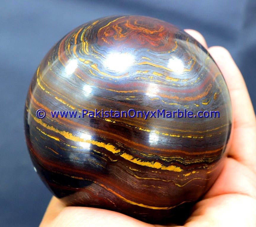 iron tiger eye multi color iron tigers eye sphere balls polished natural stone crystal healing gemstone-15