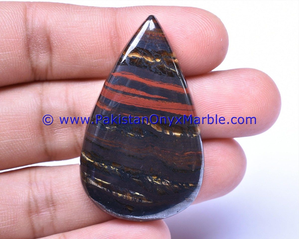 iron tiger eye multi color iron tigers eye cabochons polished round oval square rectangle triangle shaped for jewlery gemstone-21