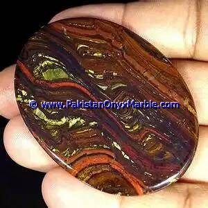 iron tiger eye multi color iron tigers eye cabochons polished round oval square rectangle triangle shaped for jewlery gemstone-24