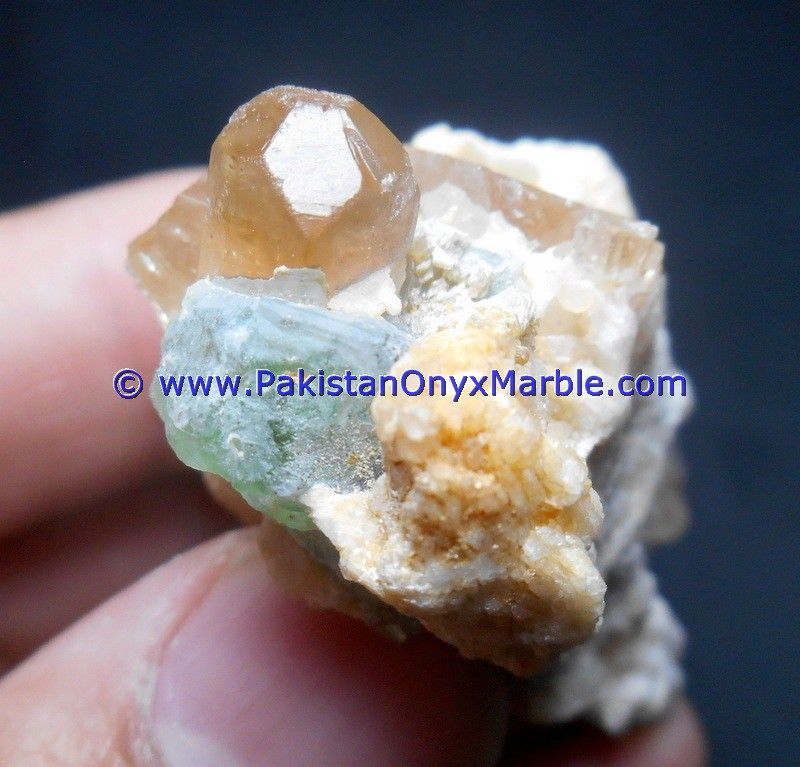 topaz specimens bunch with fluorite albite tourmaline crystal quartz white imperial golden sherry from dassu mine shigar valley skardu pakistan-02