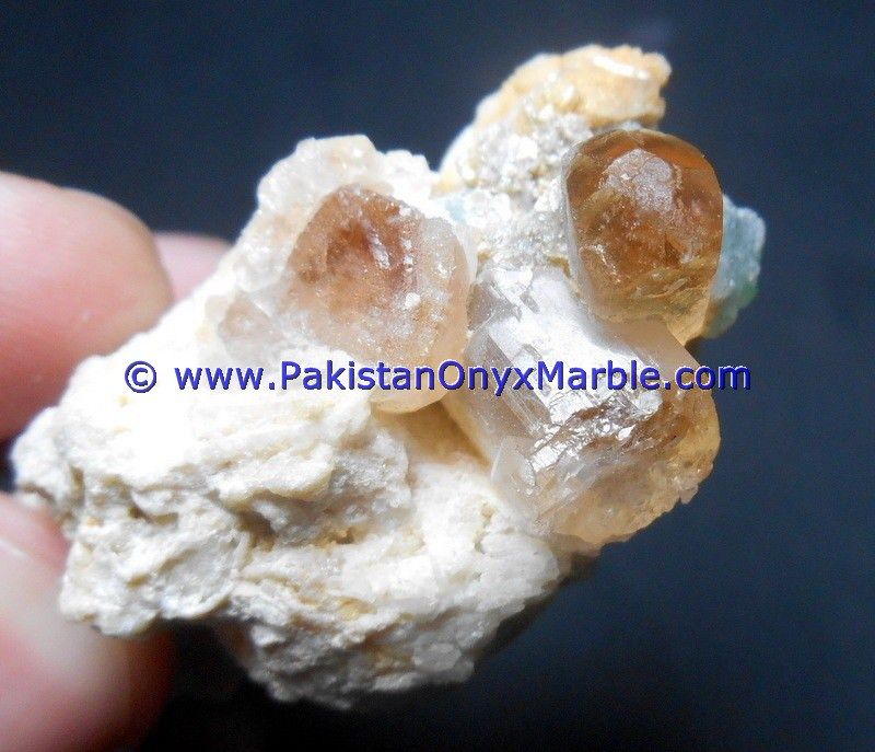 topaz specimens bunch with fluorite albite tourmaline crystal quartz white imperial golden sherry from dassu mine shigar valley skardu pakistan-04