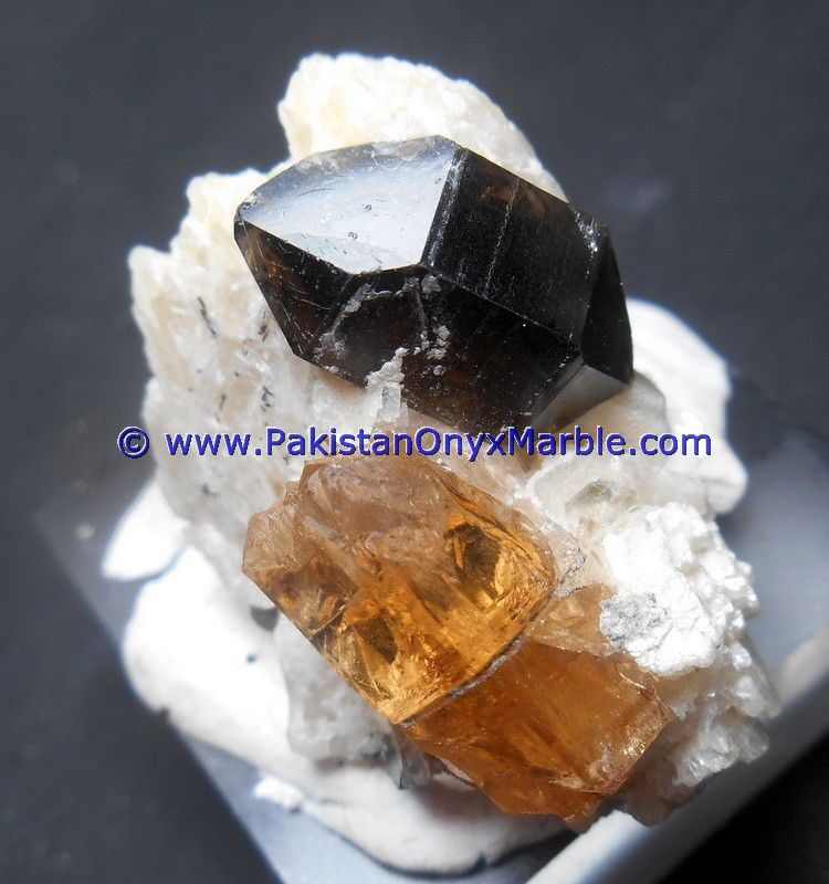 topaz specimens bunch with fluorite albite tourmaline crystal quartz white imperial golden sherry from dassu mine shigar valley skardu pakistan-16