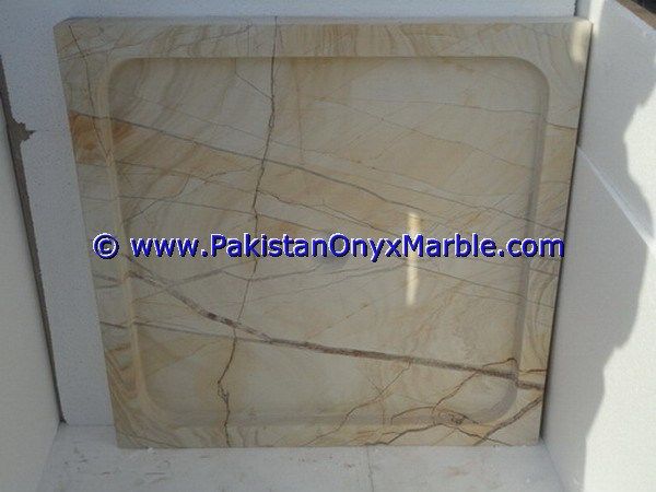 marble shower tray handcarved natural stone bathroom decor Teakwood Burmateak marble-01