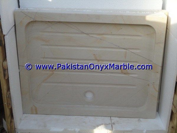 marble shower tray handcarved natural stone bathroom decor Teakwood Burmateak marble-03