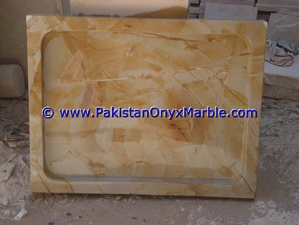 marble shower tray handcarved natural stone bathroom decor Teakwood Burmateak marble-04