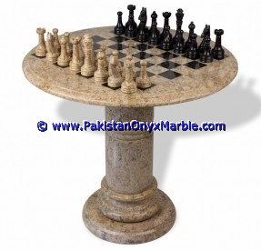 marble tables modern chess table coffee natural stone chess figures-03