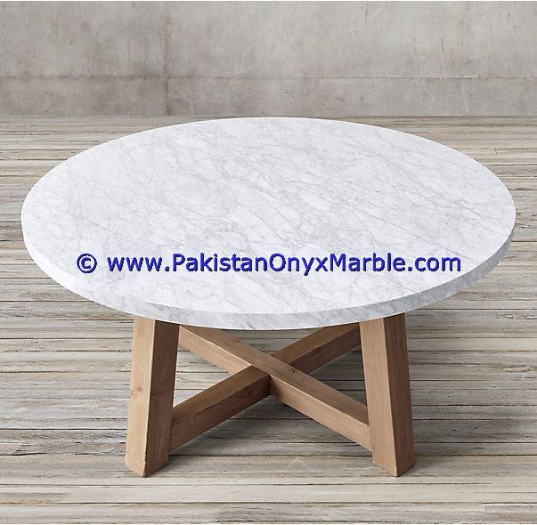 marble table tops vanity kitchen tops round square rectangle oval shape designer custom countertops Ziarat White Carrara Marble-01