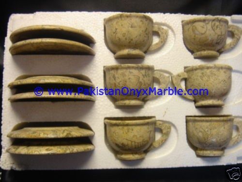 marble tea Cups Set-02