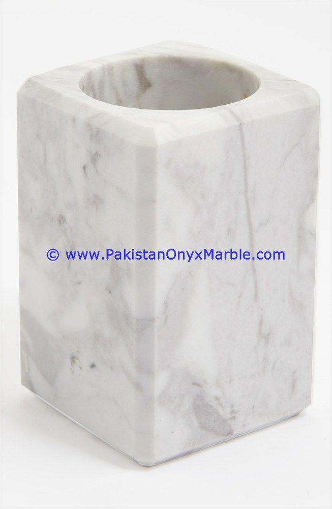 Marble Pencial Jar Holder Cup-02