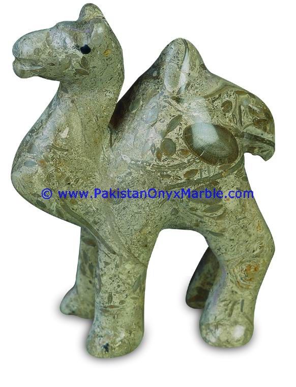 Marble Animals Handcarved camels Statue Sculpture Figurine-04